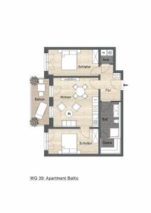 Appartement App 39 - Baltic, Strandresidenz Dünenperle Waldstraße 49 18225 Kühlungsborn Mecklembourg-Poméranie