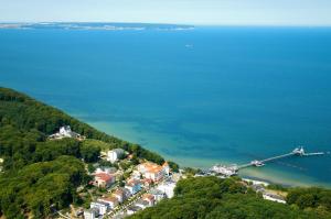 App Ruden - zentral 10 min zum Strand Fahrstuhl