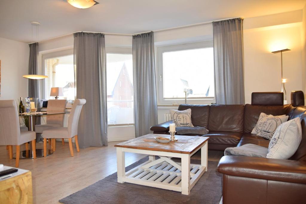 Appartement App Seebrise in Westerland mit Balkon am Strand inkl Parkplatz Steinmannstraße 42 25980 Westerland