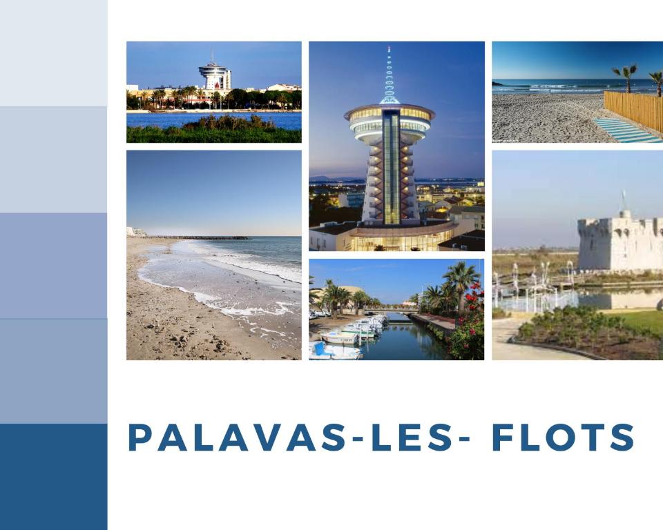 APP T3 Le Somptuosa Vue Mer Palavas-les-Flots 104 Avenue Saint-Maurice, 34250 Palavas-les-Flots