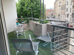 Apparement chaleureux avec Balcon