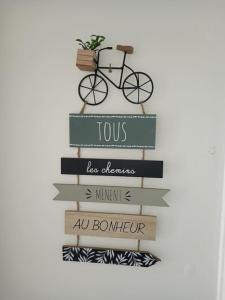 Appart 2/4 pers proche centre avec Balcon, Parking