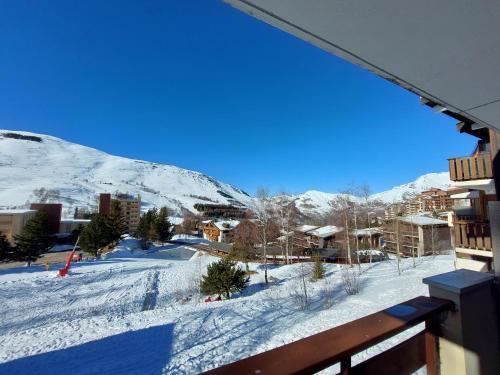 Appart 3 étoiles 6 pers avec balcon luges et wifi - la meije 3 les 2 alpes 1800