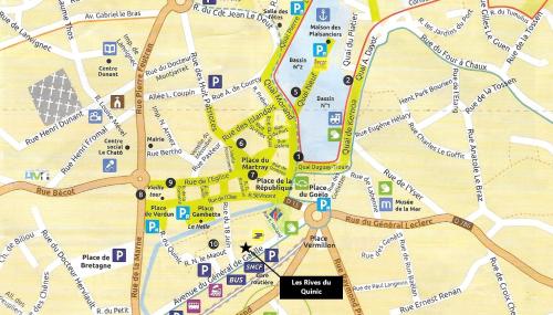 Appart 3p neuf calme à 1 mn du port et de la gare