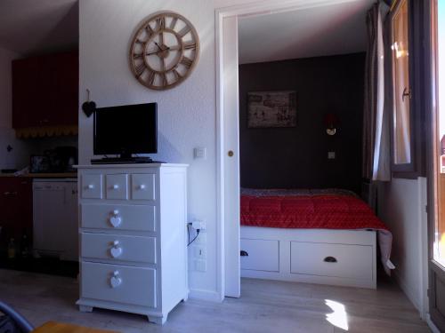 Appart 4 p pied des pistes Risoul 1850