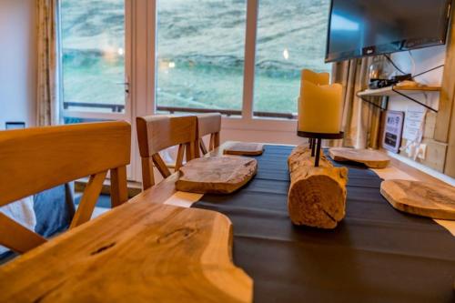 Appart chaleureux 4/6 pers, pied des pistes, park.
