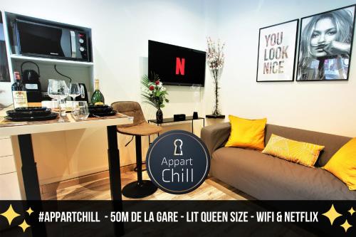 Appart Chill & Work - 50m Gare de Valenciennes