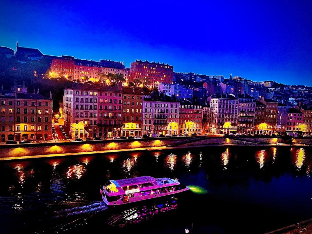 Appart clim vue d’exception quai saone presqu’île 88 Quai de Pierre-Scize, 69005 Lyon