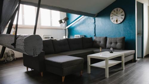 Appart climatisé style loft