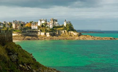 Appart Dinard Les Mimosas Centre Plage