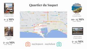 Appart fonctionnel - 4 Pers - Cannes Suquet-Clemenceau