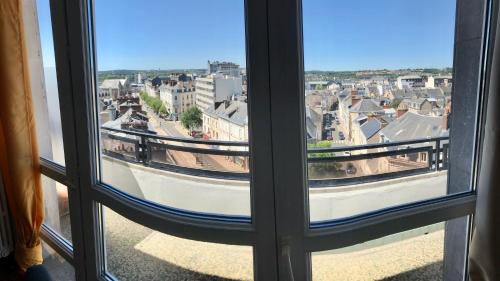 Appart Gare TGV vue panoramique sur la ville