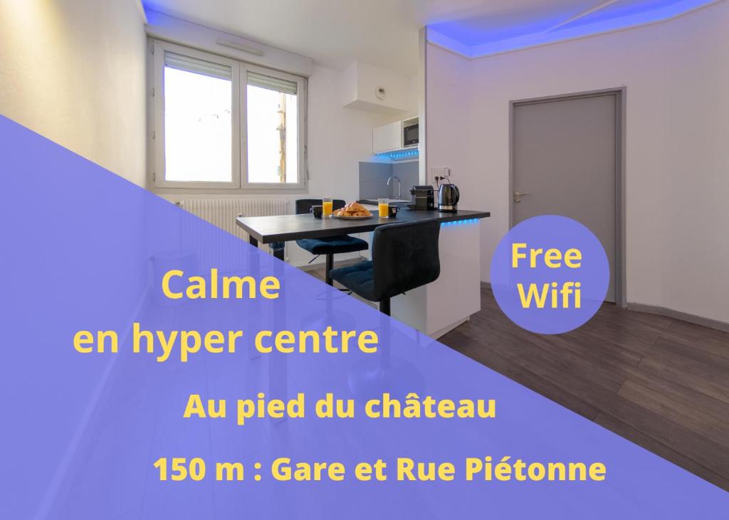 Appartement Appart'Hôtel de la Gare - Cocooning 7 Rue Henri Mouhot 25200 Montbéliard