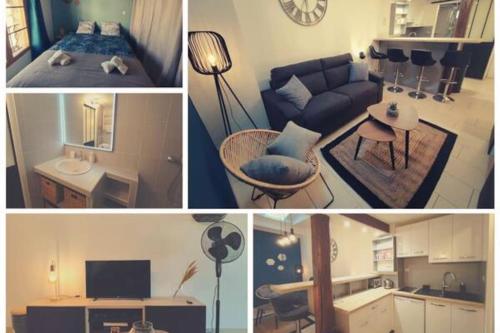 APPART HUMELS - SELF CHECKIN - CHAMBRE SEPAREE - iNTRA MUROS - WIFI