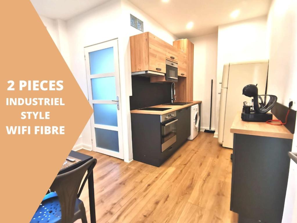 Appart Industriel à 5 min à pieds de la Gare 2ieme étage 40 Avenue Clémenceau, 68100 Mulhouse