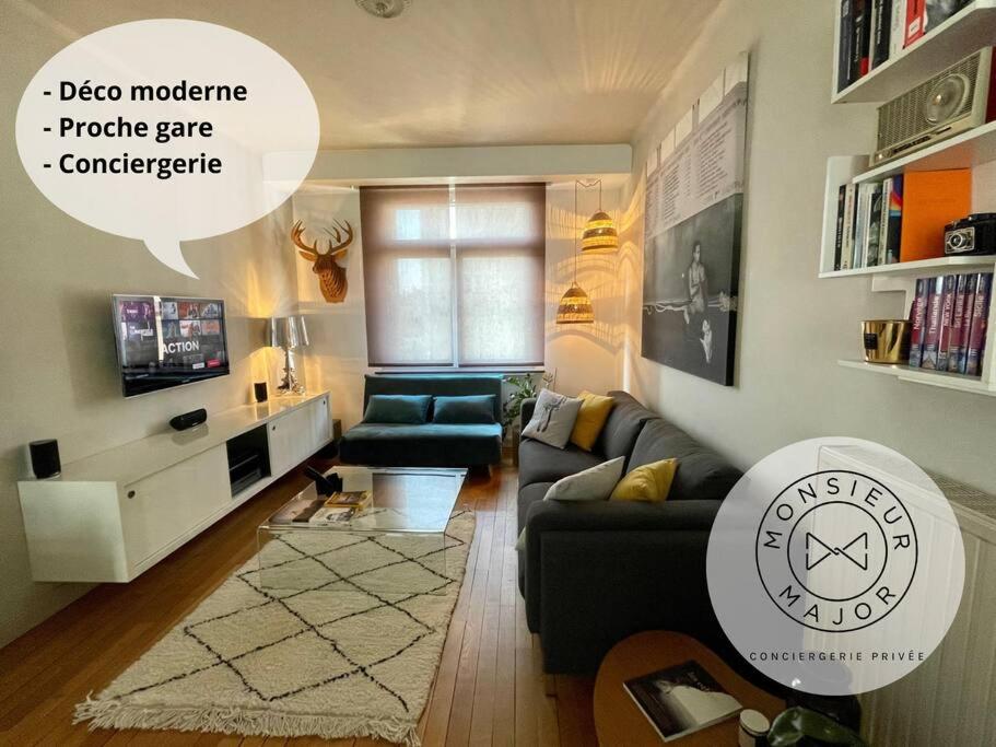 Appart Moderne 55m2 /Balcon/Gare 36 Rue Pasteur, 57000 Metz