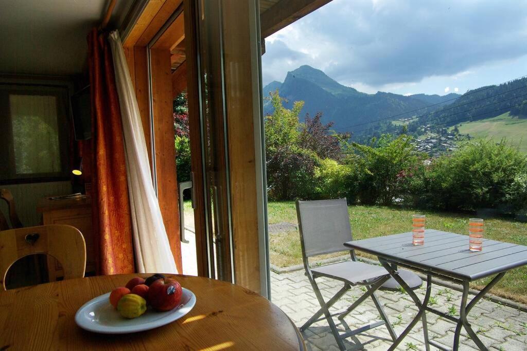 Appartement Appart Saint-Antoine Morzine vue soleil jardin calme parking 2 à 4 pers 403 Chemin du Mas Metout 74110 Morzine