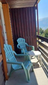 Appart terrasse cosy vue exceptionnelle montagne