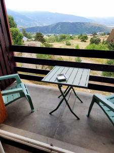 Appart terrasse cosy vue exceptionnelle montagne