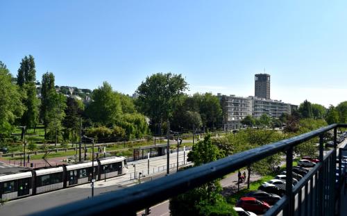 Appart terrasse vue superbe à la porte océane