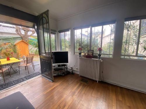 Apparte Vesinet rdc terrasse jardin