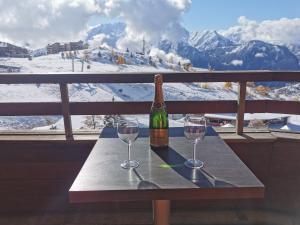 APPARTEMENT 1 Chambre 5 Personnes L'OURS BLANC à L'ALPE D'HUEZ