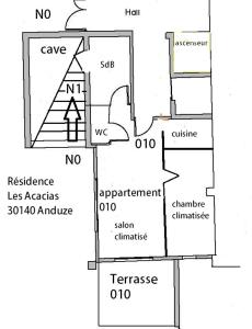 Appartement Appartement 10 Des Acacias résidence les acacias - 2508, route de st jean du gard 30140 Anduze Languedoc-Roussillon