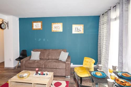 Appartement 2 chambres Chaleureux et Spacieux