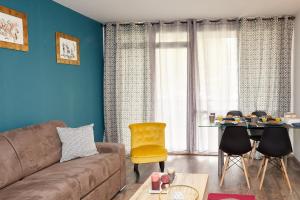 Appartement 2 chambres Chaleureux et Spacieux