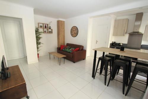 Appartement 2 chambres proche des animations, des commerces et de la plage