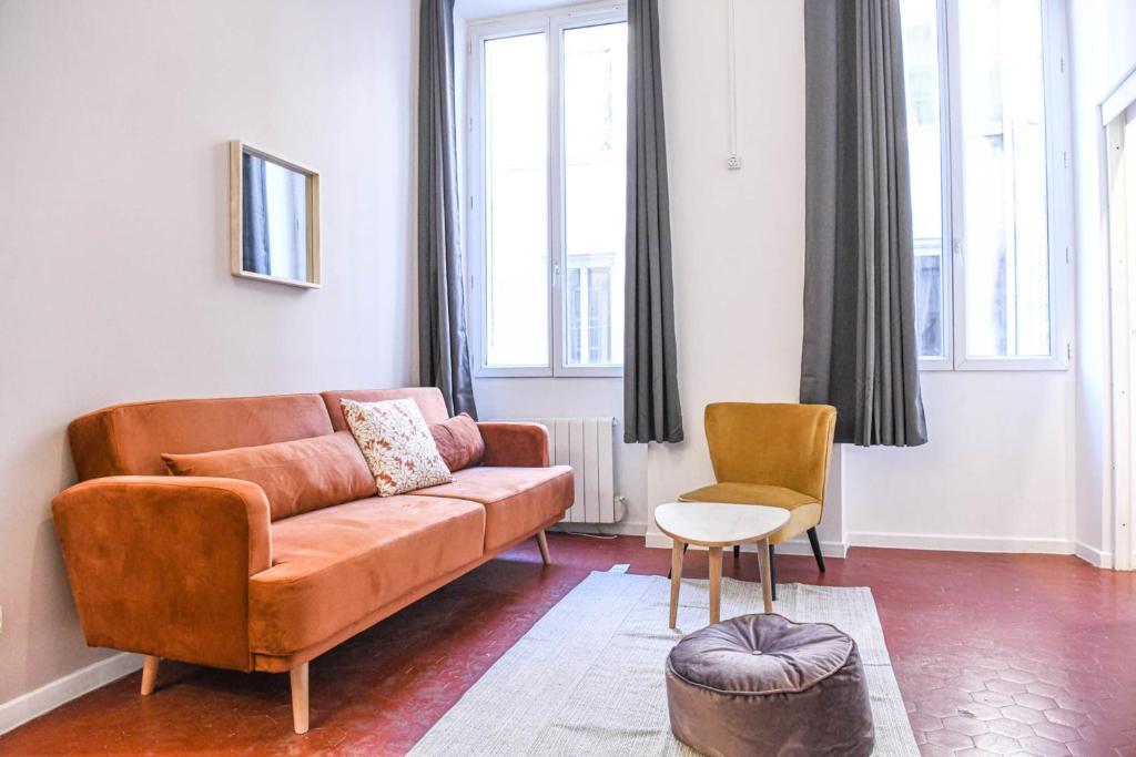 Appartement 2 chambres Vieux Port et Cours Julien 3 Rue Jean Roque, 13001 Marseille