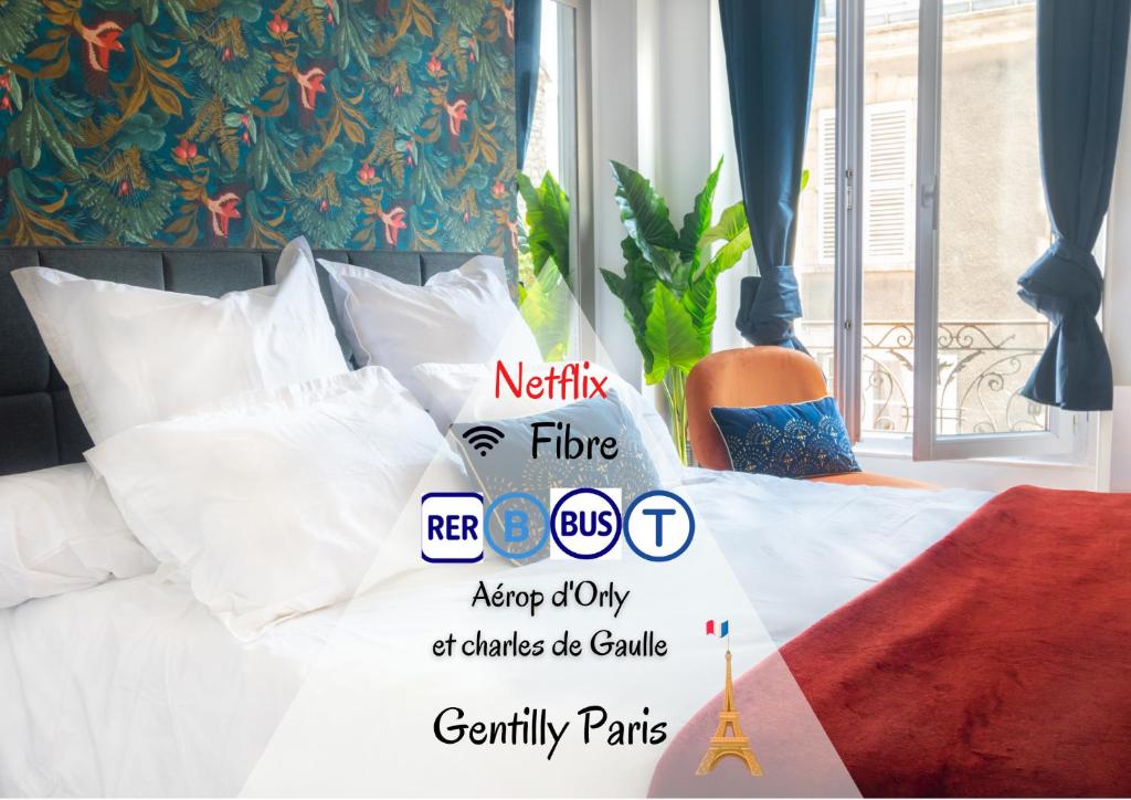 Appartement Appartement 2 pièces chic et cosy à Paris 8 Rue Robert Marchand 94250 Gentilly