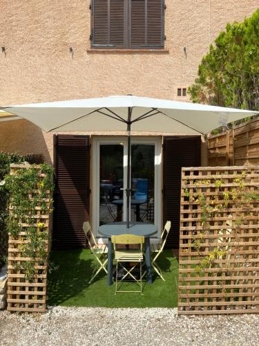 Appartement 2 pièces dans un domaine privatif.