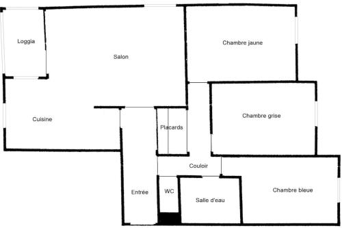 Appartement 3 chambres Talence