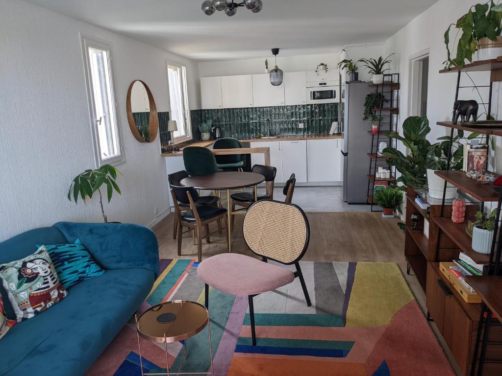 Appartement 3 pièces avec parking couvert gratuit. 105 Avenue du Belvédère, 93310 Le Pré-Saint-Gervais