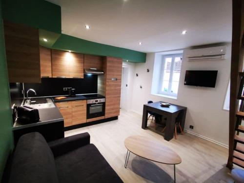 Appartement 36m² avec 1 chambre et un canapé lit