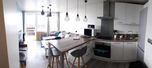 Appartement 39 m, 2 pièces, départ, retour ski à 150 m, belle vue