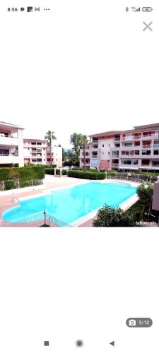 Appartement Appartement 4 personnes avec piscine, tennis, proche de la mer 73 Avenue de Grasse 06800 Cagnes-sur-Mer Provence-Alpes-Côte d\'Azur