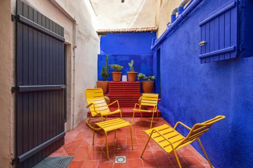 Appartement 5*, Climatisé, avec Terrasse au quartier Le Panier