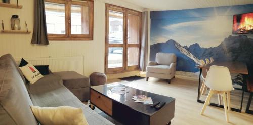 Appartement 6/7 personnes pied des pistes à Plagne centre