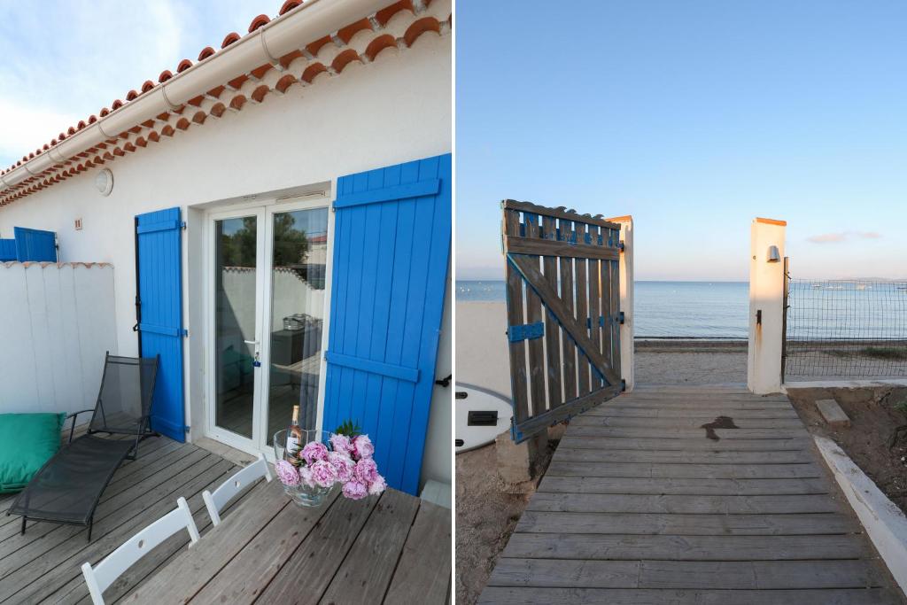 APPARTEMENT 6 PERSONNES VUE MER 30 M DE LA PLAGE 39 Avenue de la Sablière Capte, 83400 Hyères