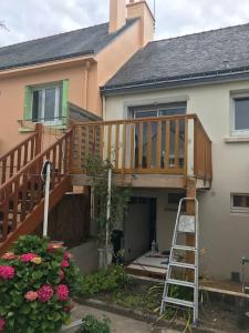 Appartement 60 m2 indépendant au 1er étage d'une maison de ville