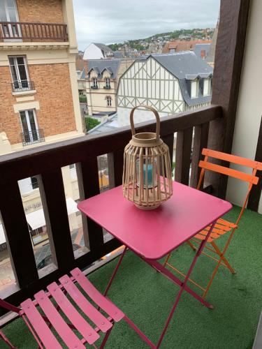 Appartement au cœur de Deauville avec vue imprenable et parking privé