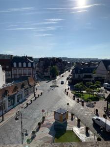 Appartement au cœur de Deauville avec vue imprenable et parking privé