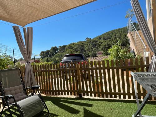 Appartement au calme avec jardin