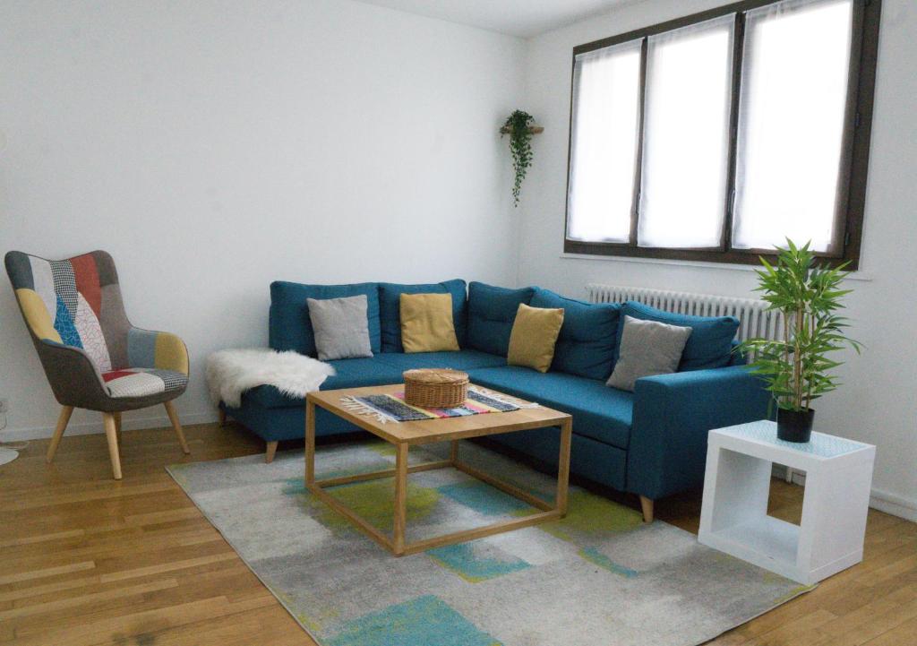 Appartement au RDC avec une terrasse