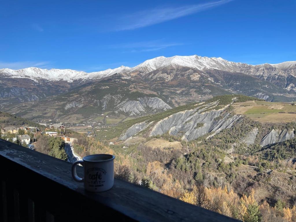 Appartement au Sauze vue montagne Le soleil du Sauze ,7e étage 108 Impasse du Roi Soleil, 04400 Enchastrayes