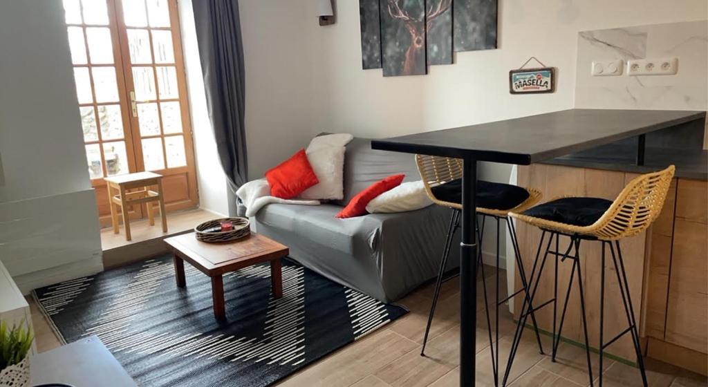 Appartement avec chambre ouverte 8 Rue des Abreuvoirs, 66760 Bourg-Madame