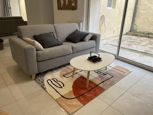 Appartement avec cour en centre ville