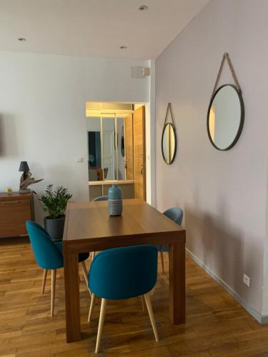 Appartement avec jardin en centre ville